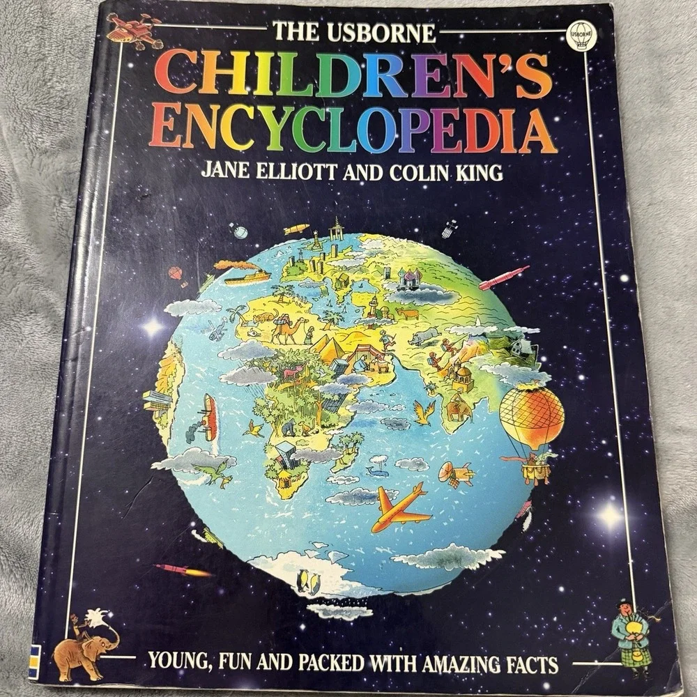 The Usborne Children's Encyclopedia by Jane Elliott & Colin King Science